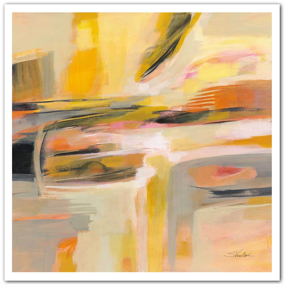 Affiche deco Soleil joyeux Affiche seule