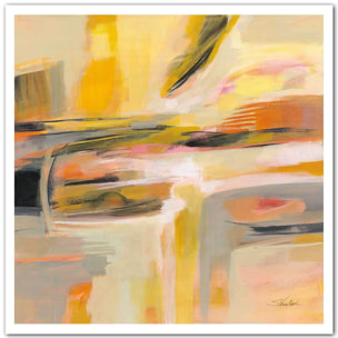 Affiche deco Soleil joyeux Affiche seule