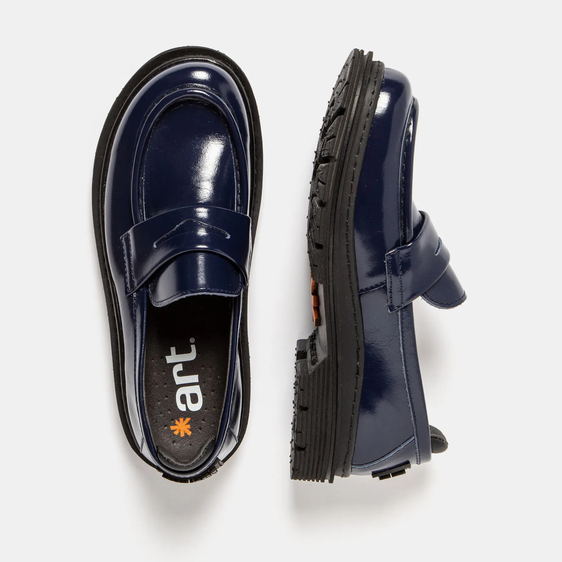 Zapatos 1902 NAPPA SHINNY NAVY/BIRMINGHAM color Navy