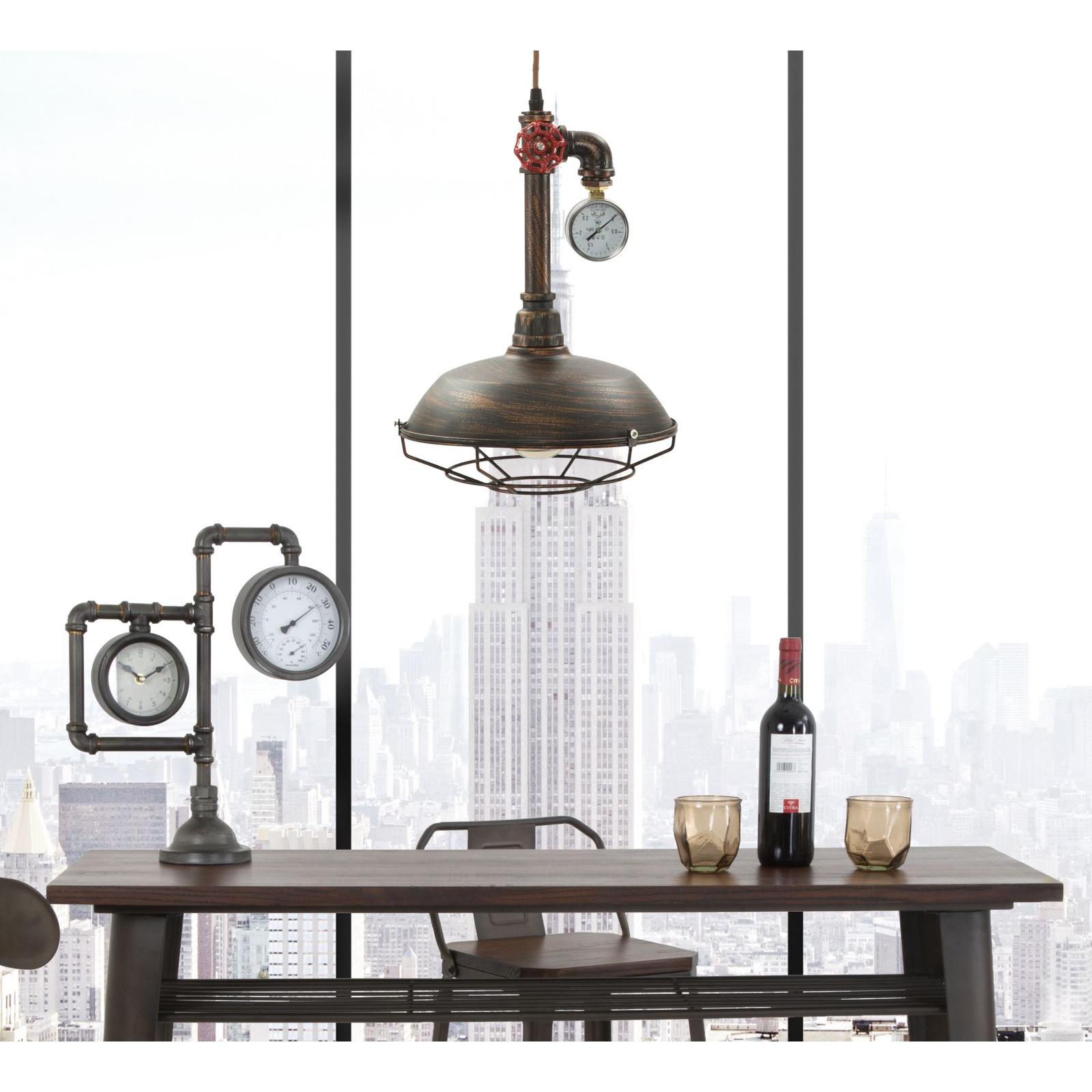 LAMPADARIO MANHATTAN ROUND OFFICINE 55 MULTICOLORE