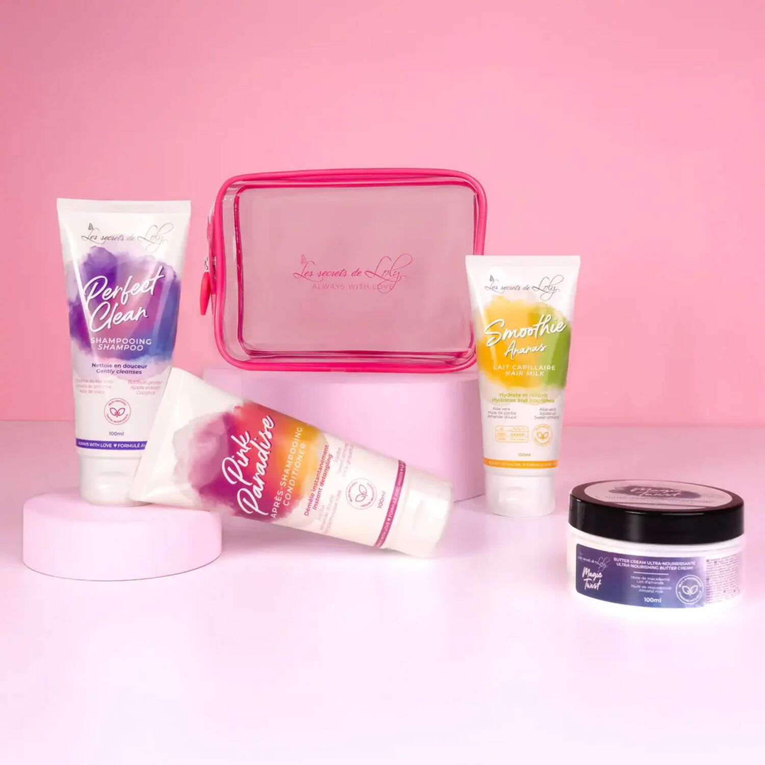 Cheveux Crépus Routine Voyage  - Coffret Format Voyage 4x100ml