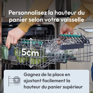 Lave vaisselle 60 cm CANDY CNF 4A4S3PSX