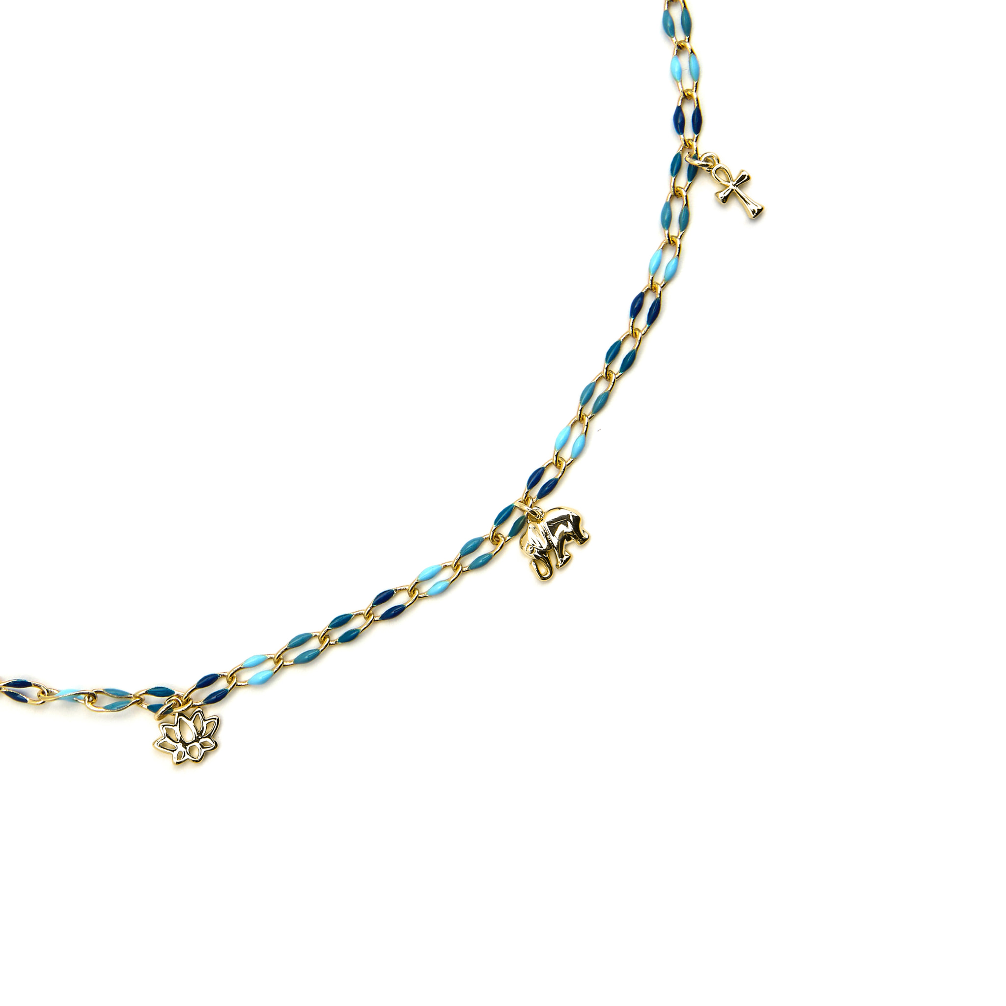 Collar Shione acabado oro amarillo 18k