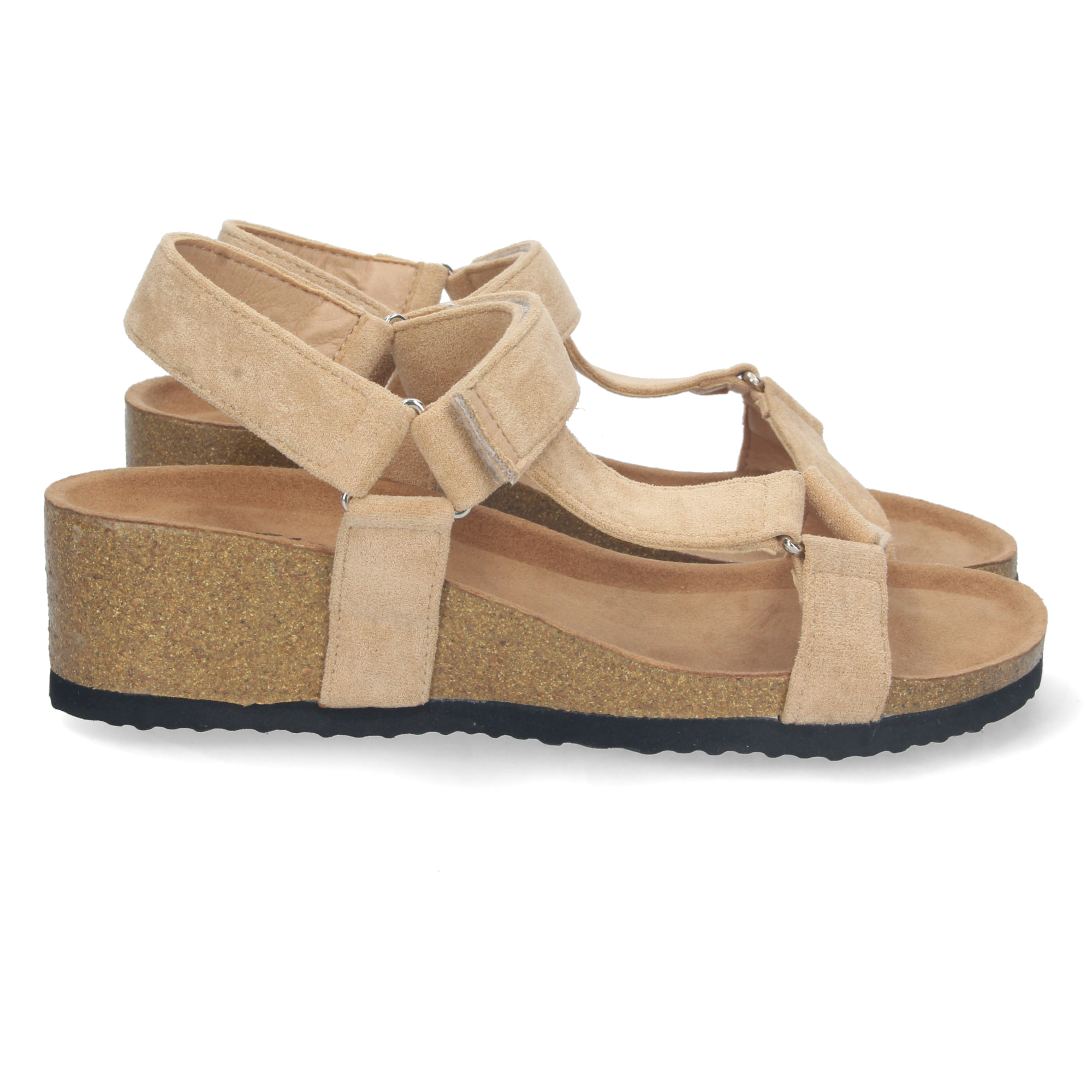 Sandalia Bio de Cuña con cierre autoadherente