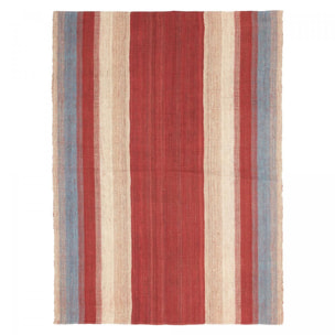 Authentique Tapis d'Orient kilim fait main en laine C