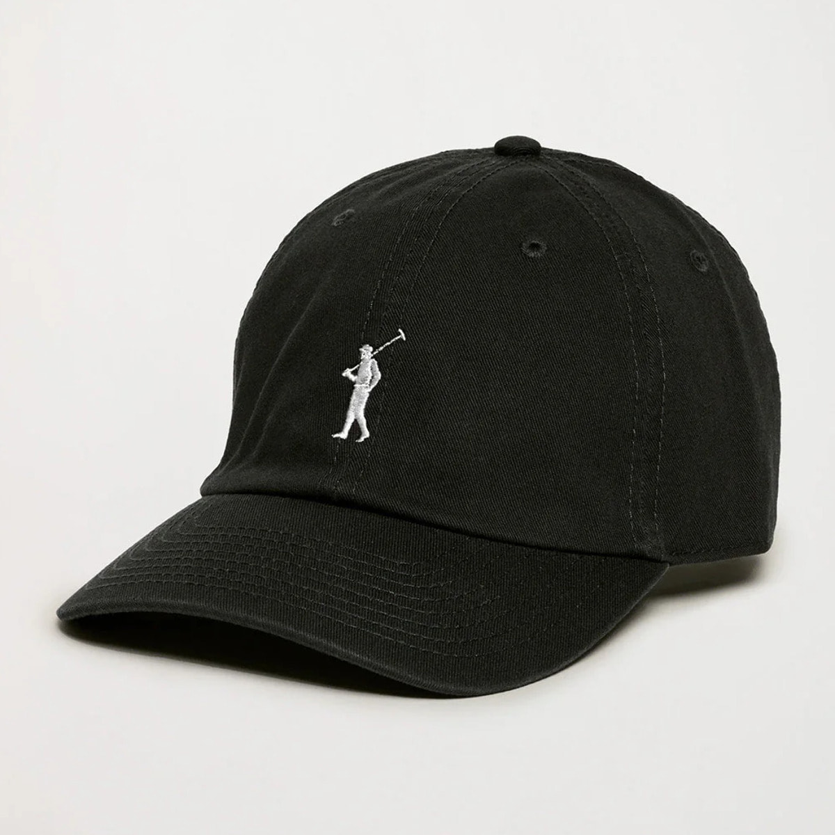 Cappellino nero con logo ricamato Rigby Go