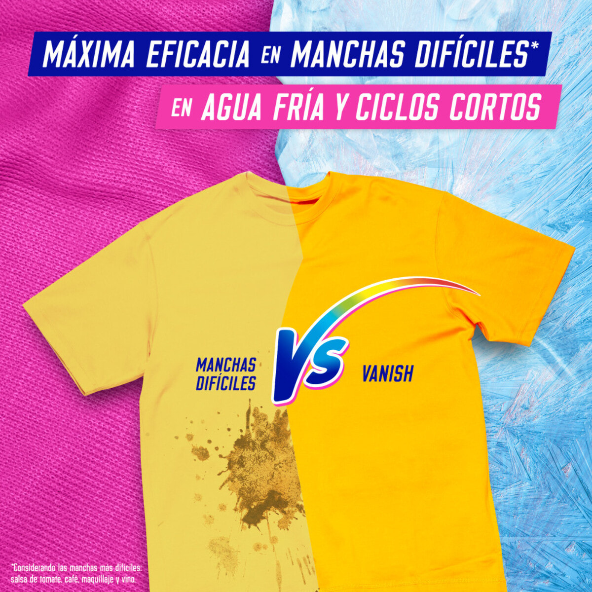 Vanish Oxi Advance Quitamanchas para la ropa, elimina olores, potenciador de Lavado en polvo - 6x400 gr