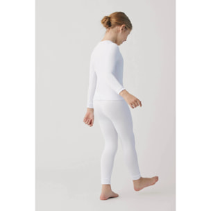 Leggings termici bianchi per bambini