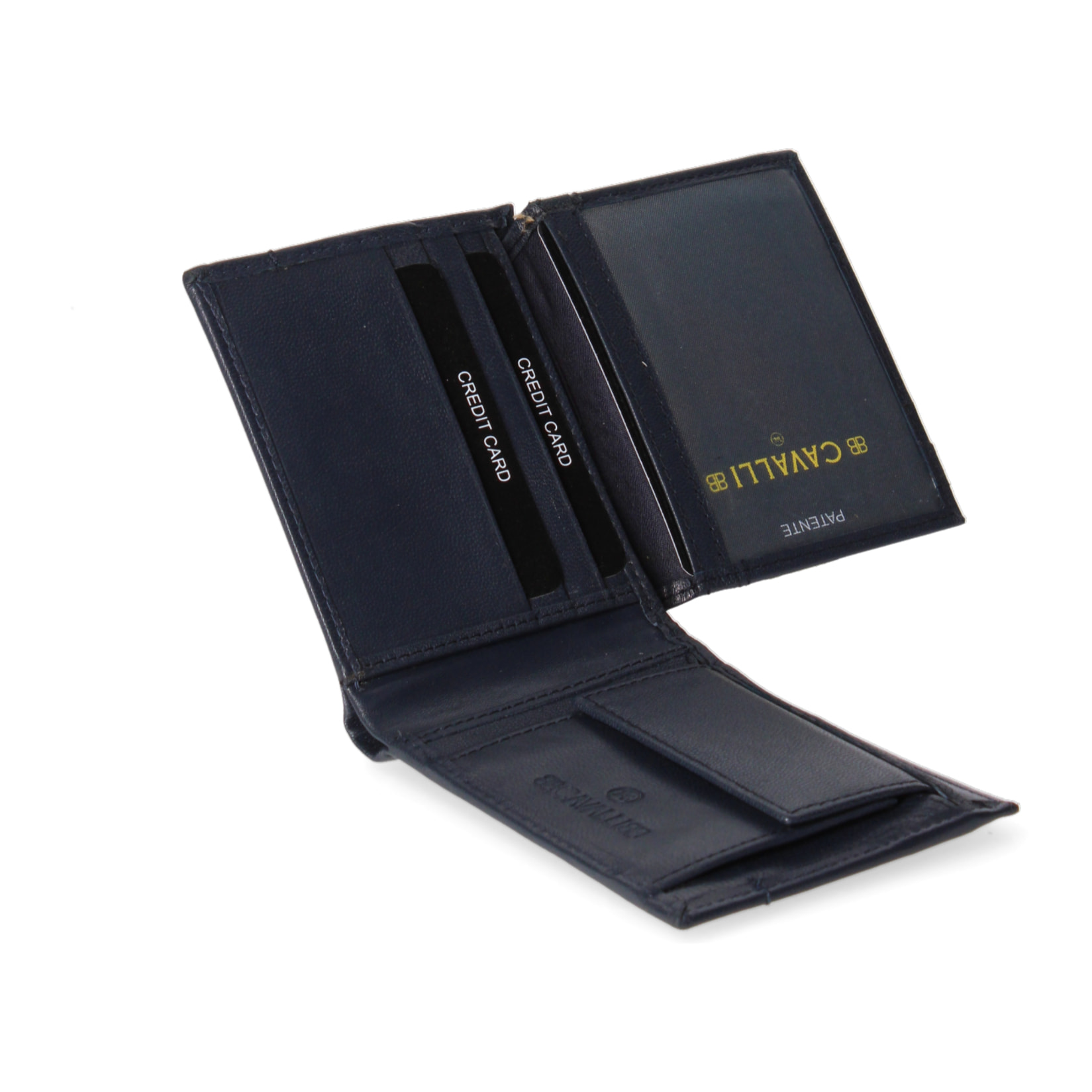 Portafoglio da uomo In Vera pelle Made in Italy 10,5x9x2 cm