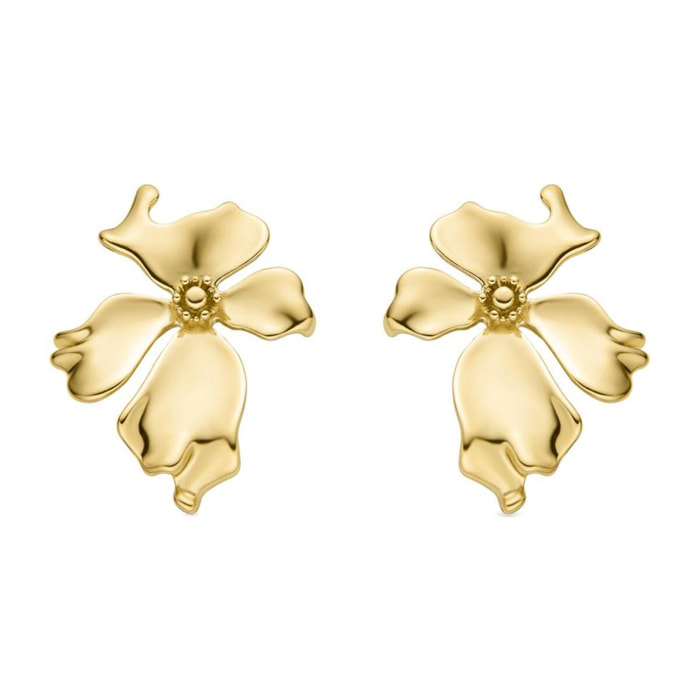 Pendientes Lux by Lux acabados en oro amarillo de 18kts