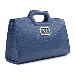 Borsa a mano ACROPOLI da donna ecopelle Prodotto Vegano 33x19,6x10 cm