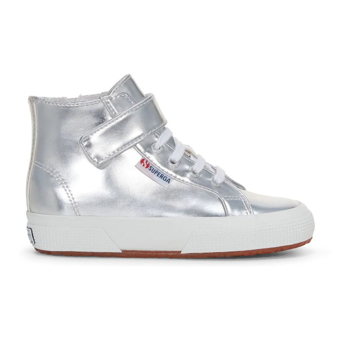 Le Superga Bambina Grigio 2709 KIDS MIRROR SYNTHETIC MATERIAL