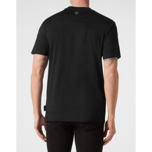 PHILIPP PLEIN Camiseta cuello pico SKULL