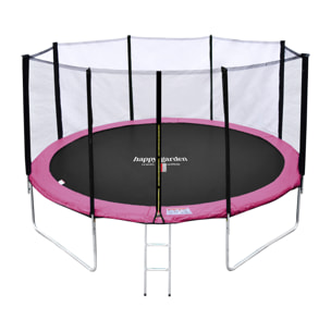Trampoline réversible avec accessoires -
