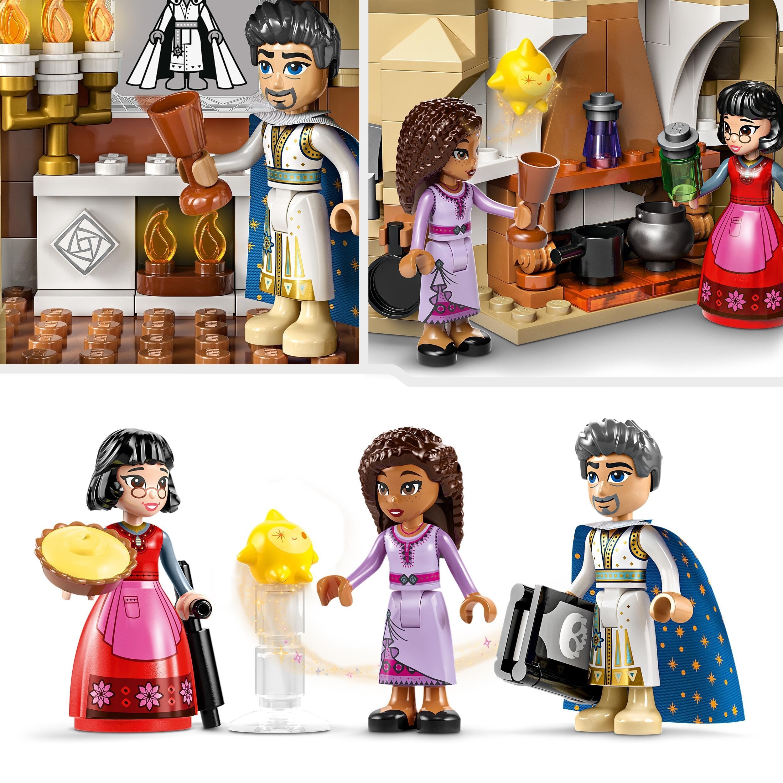 LEGO DISNEY PRINCESS 43224 - IL CASTELLO DI RE MAGNIFICO