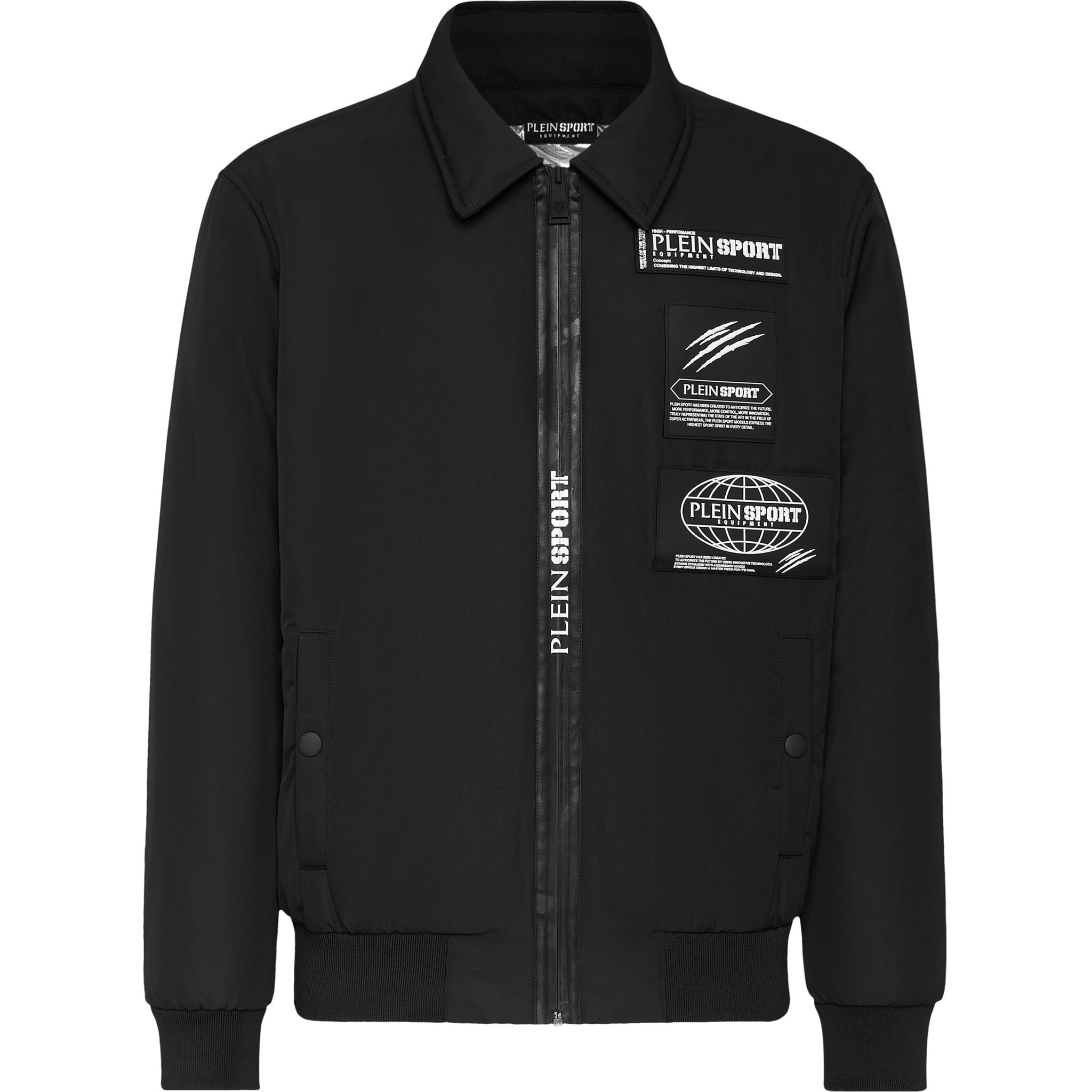 PLEIN SPORT Bomber GLOBAL EXPRESS EDITION