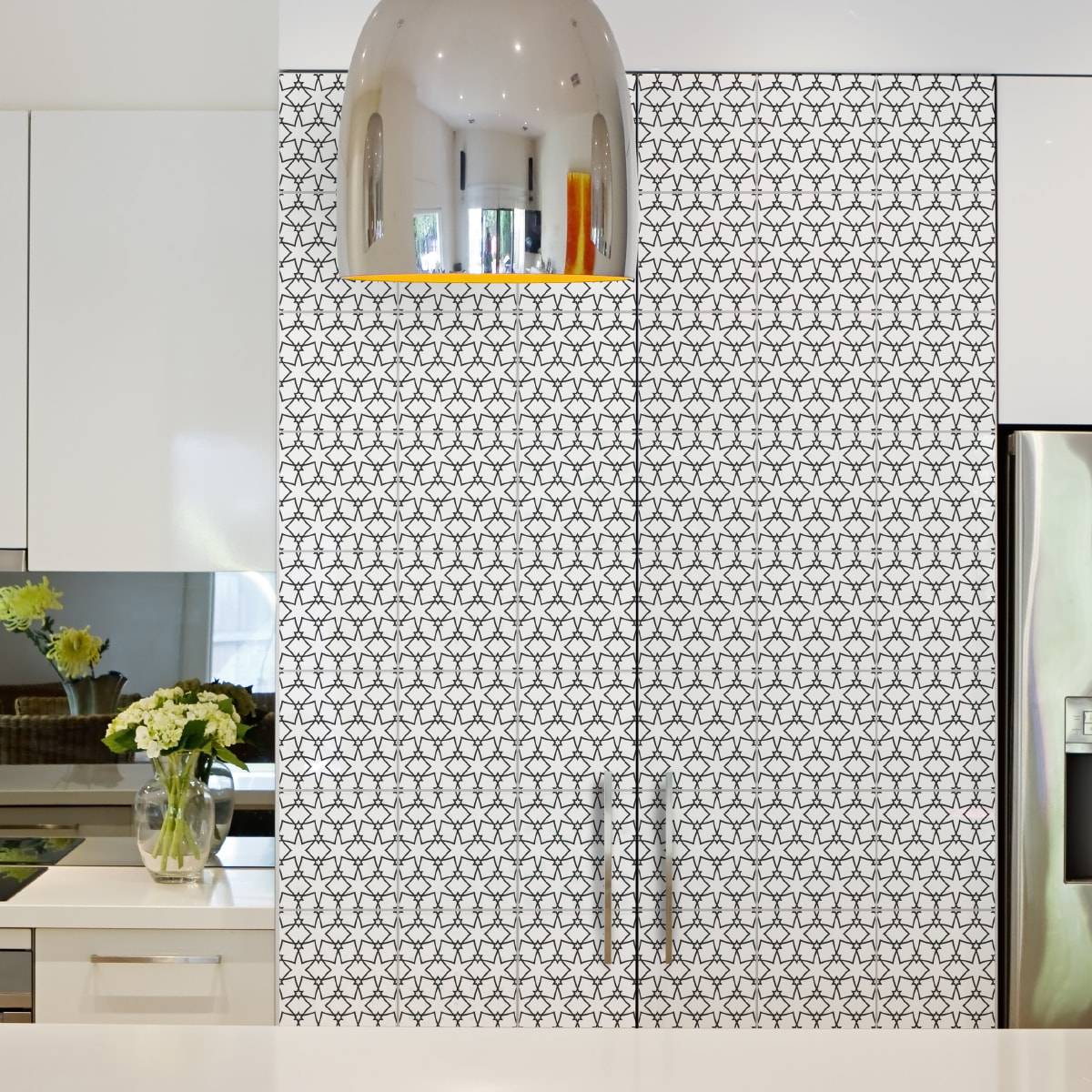 Stickers muraux - Sticker Mural Carrelage adhésif Cuisine Salle de Bain - 60 STICKERS CARRELAGES ORIENTAL NABEUL