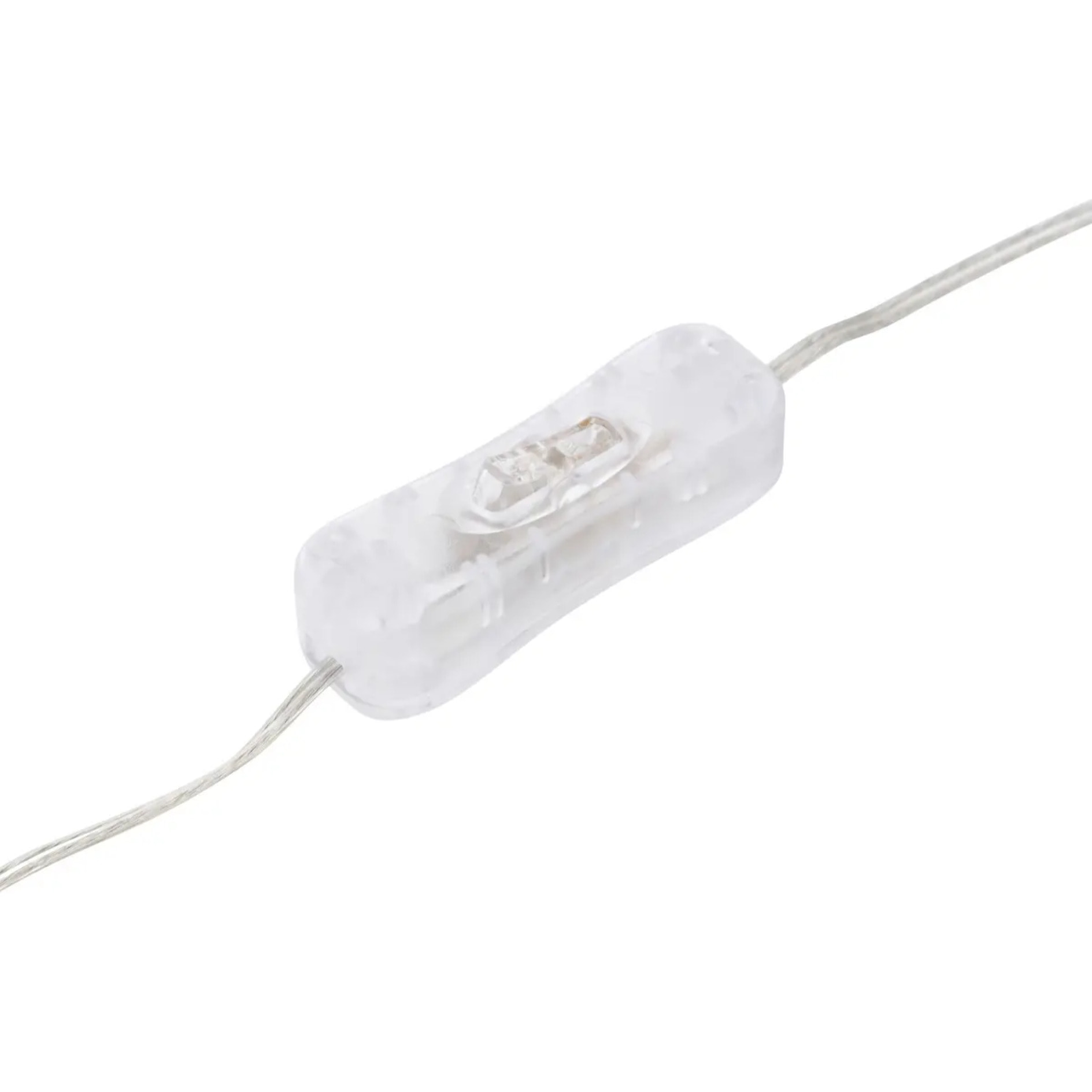 Tube néon mural led "Manette" bleu L 41cm