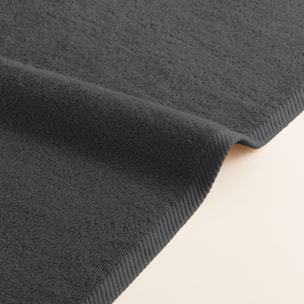 Serviette Éponge 100% Coton Peigné - 600 g/m2 ANTHRACITE