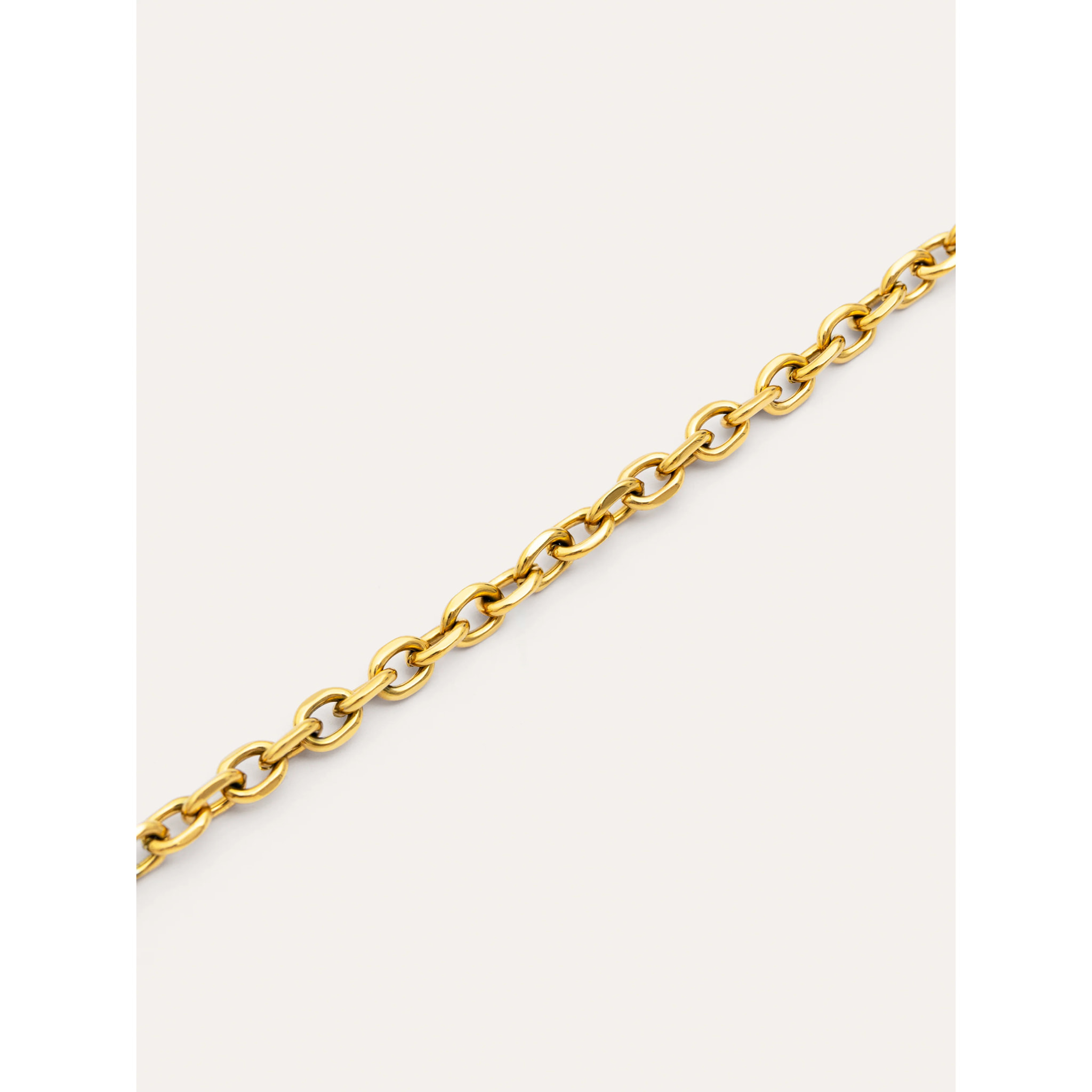 Pulsera Orla Rope Acero Baño Oro