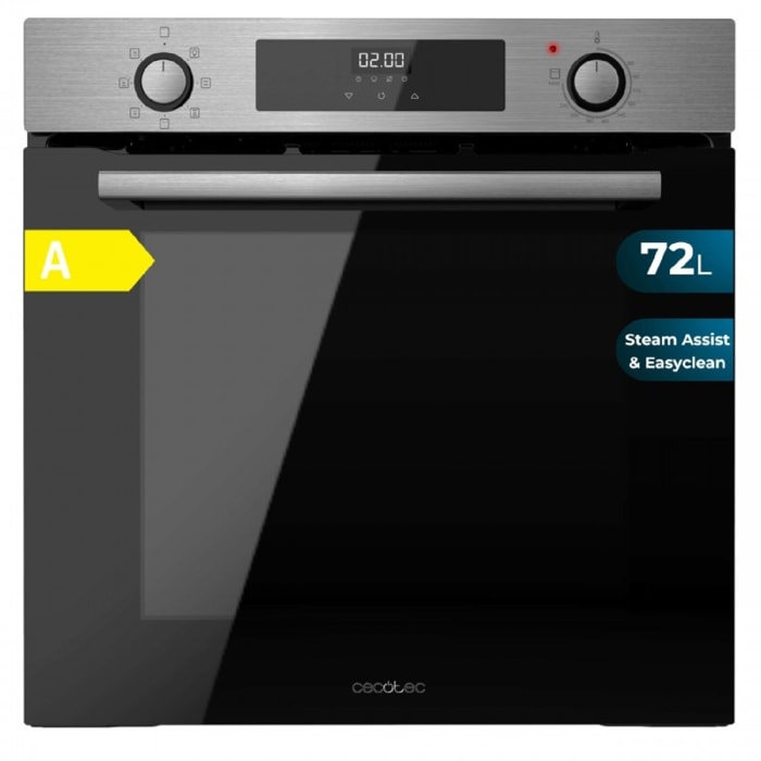 Cecotec Horno Multifunción Integrable 60cm Bolero Hexa M226000 Inox A. 2800W 72L