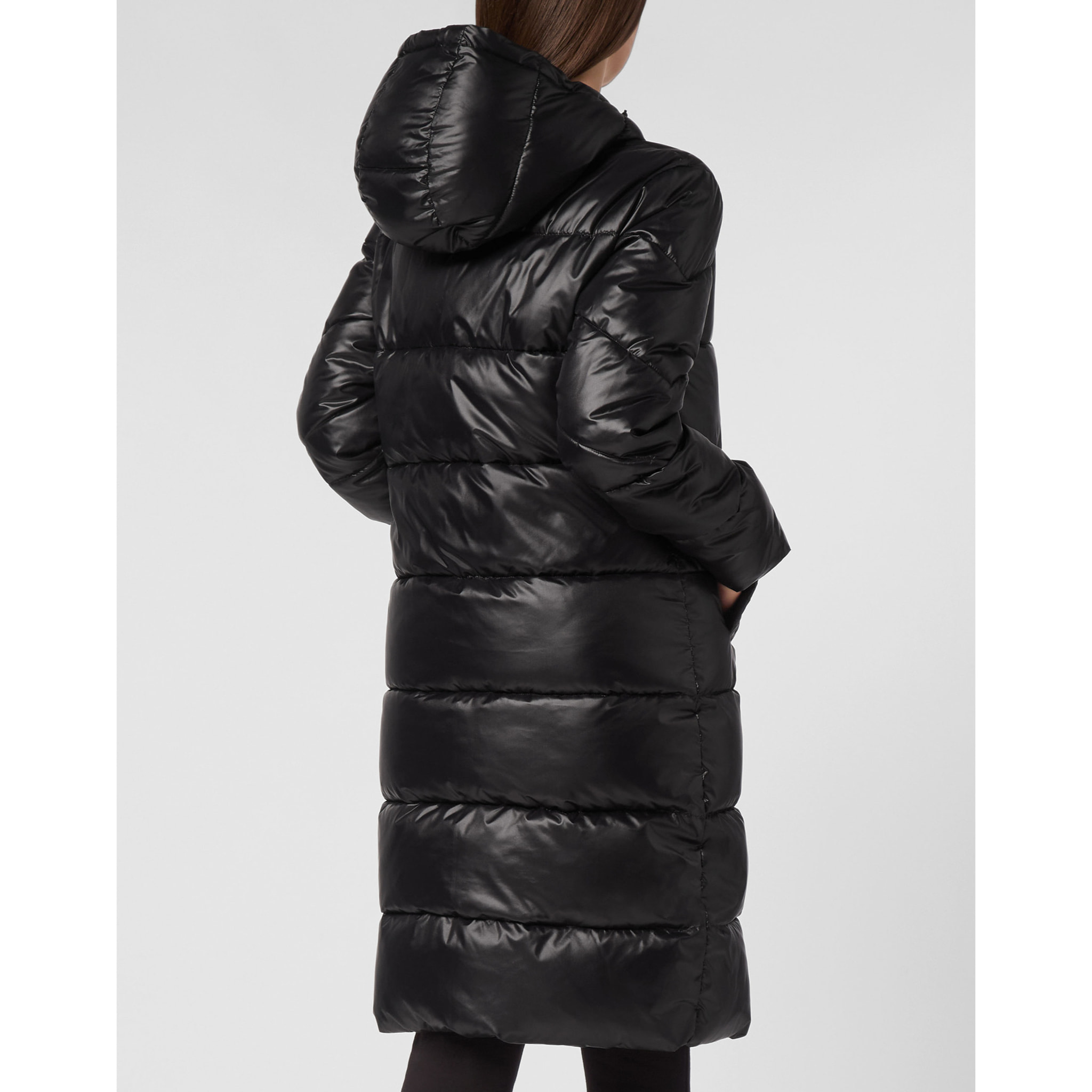 PLEIN SPORT Chaqueta larga de plumón