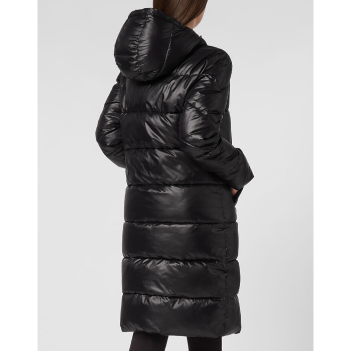 PLEIN SPORT Chaqueta larga de plumón