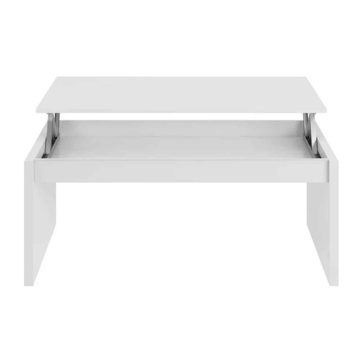 Mesa de centro elevable Zenit Blanco