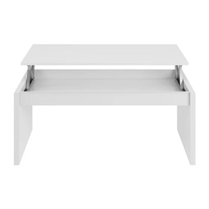 Mesa de centro elevable Zenit Blanco