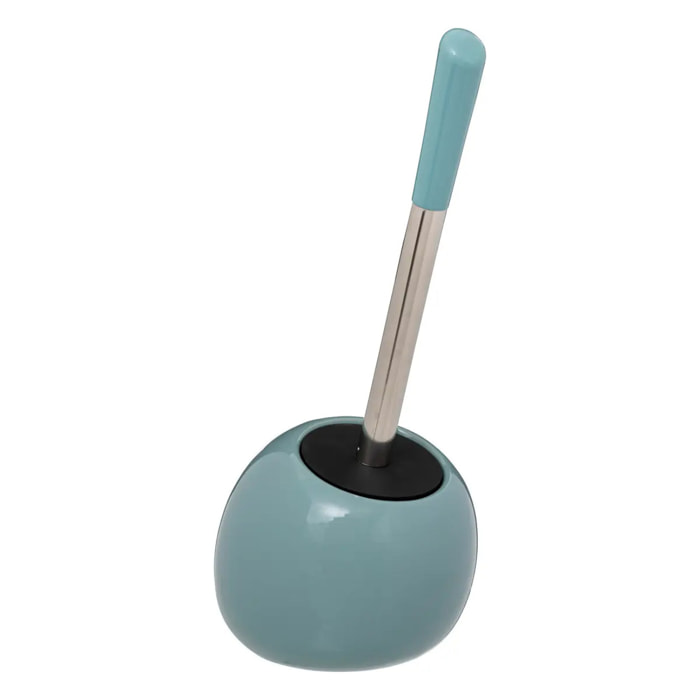 Brosse WC céramique "Colorama" bleu artic