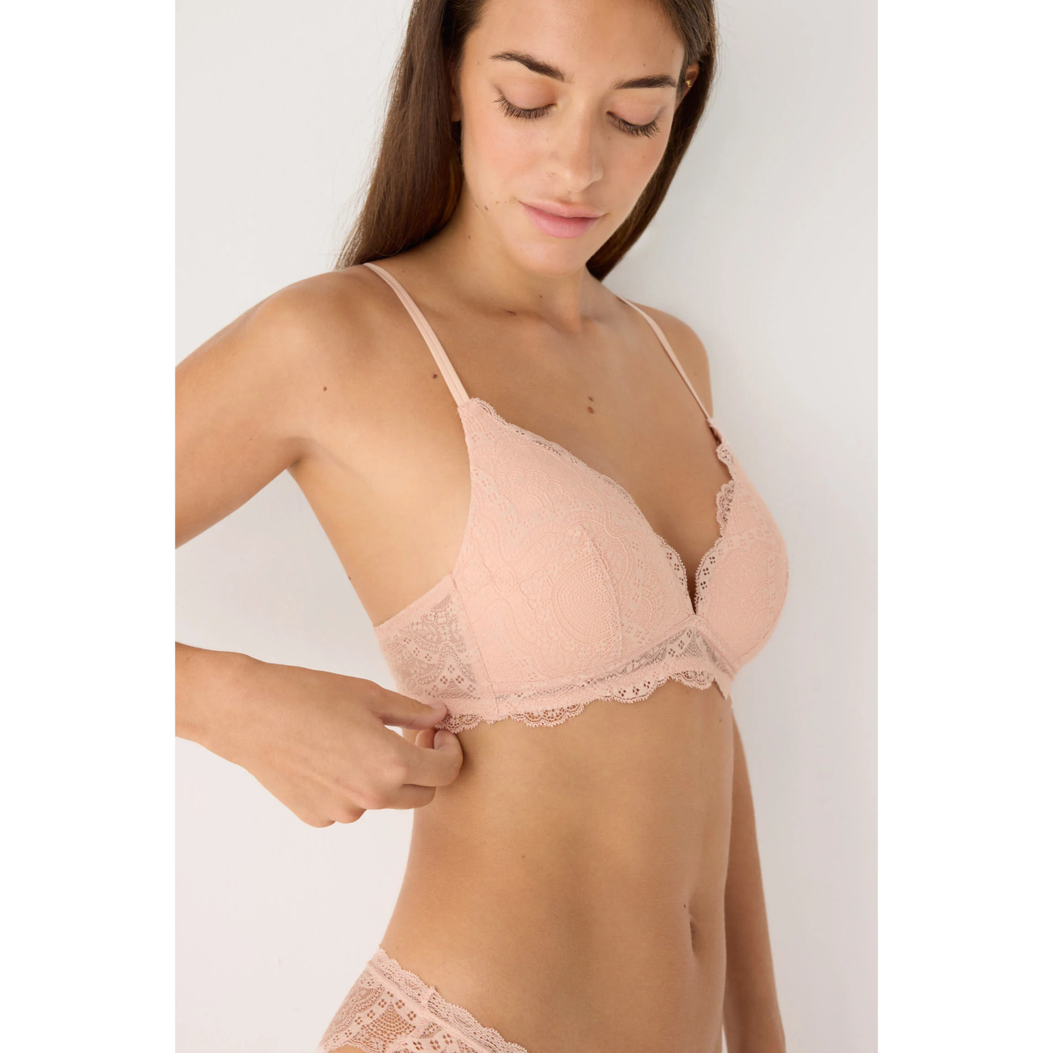 Reggiseno senza ferretto con imbottitura