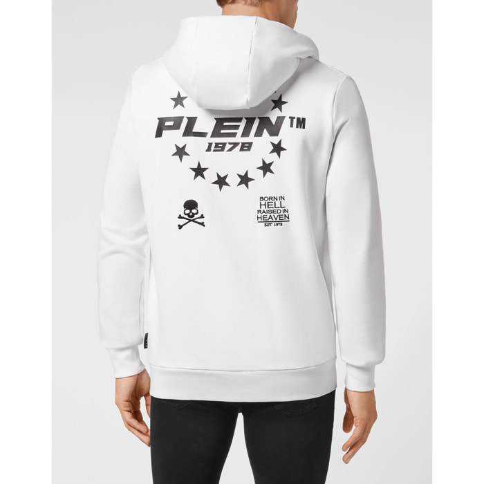PHILIPP PLEIN Hooded Sweatjacket