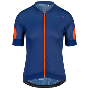 Briko - Maglie gioco, Uomo, Blu - Granfondo Jersey 2.0