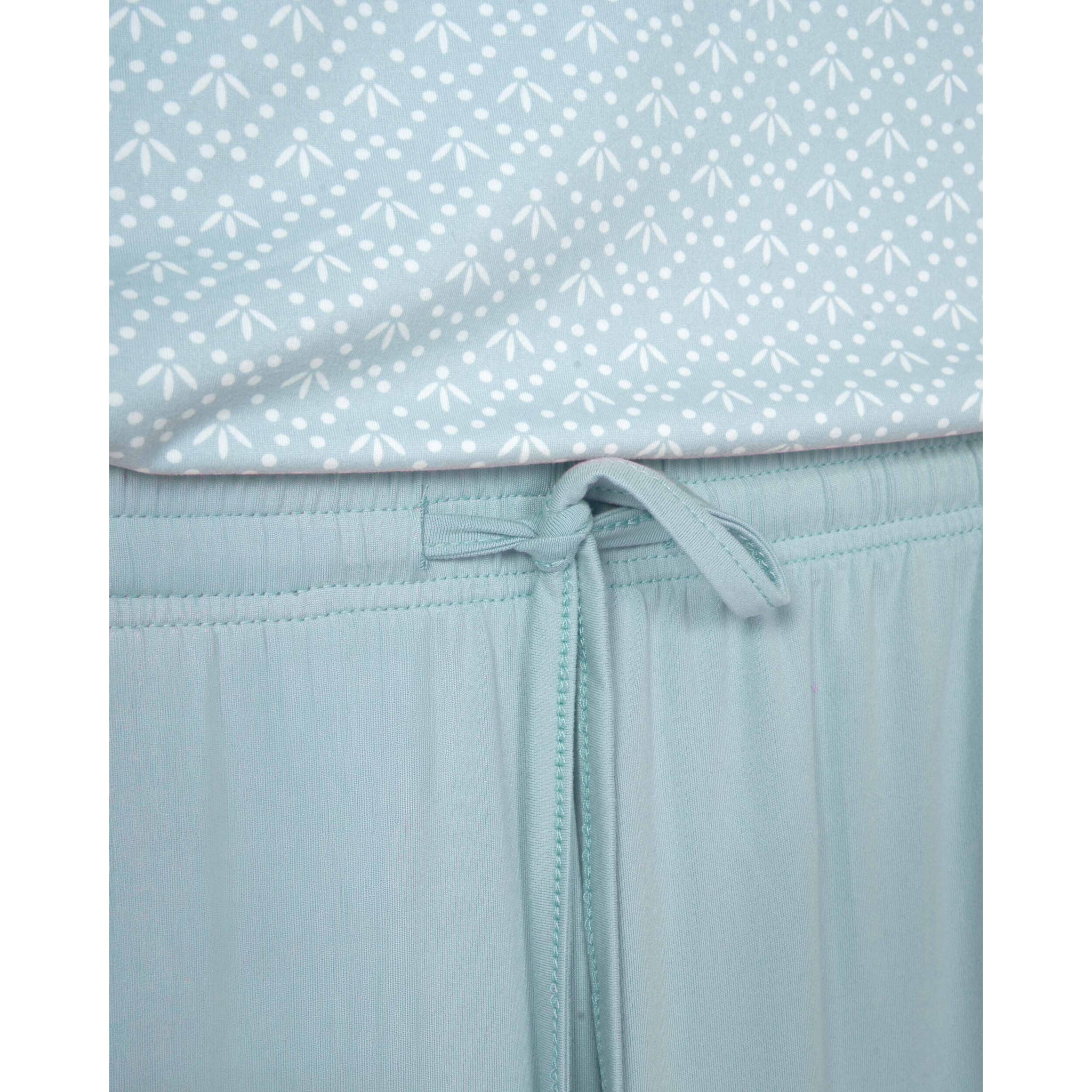 Pigiama lungo soft amuna blu