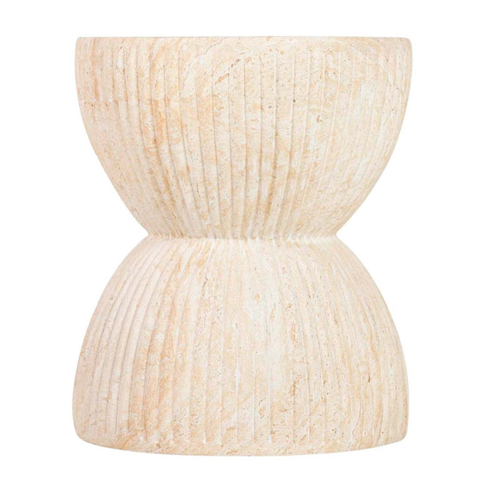 Mesa Auxiliar/taburete Marrón Sedit 38x38x46 Cm