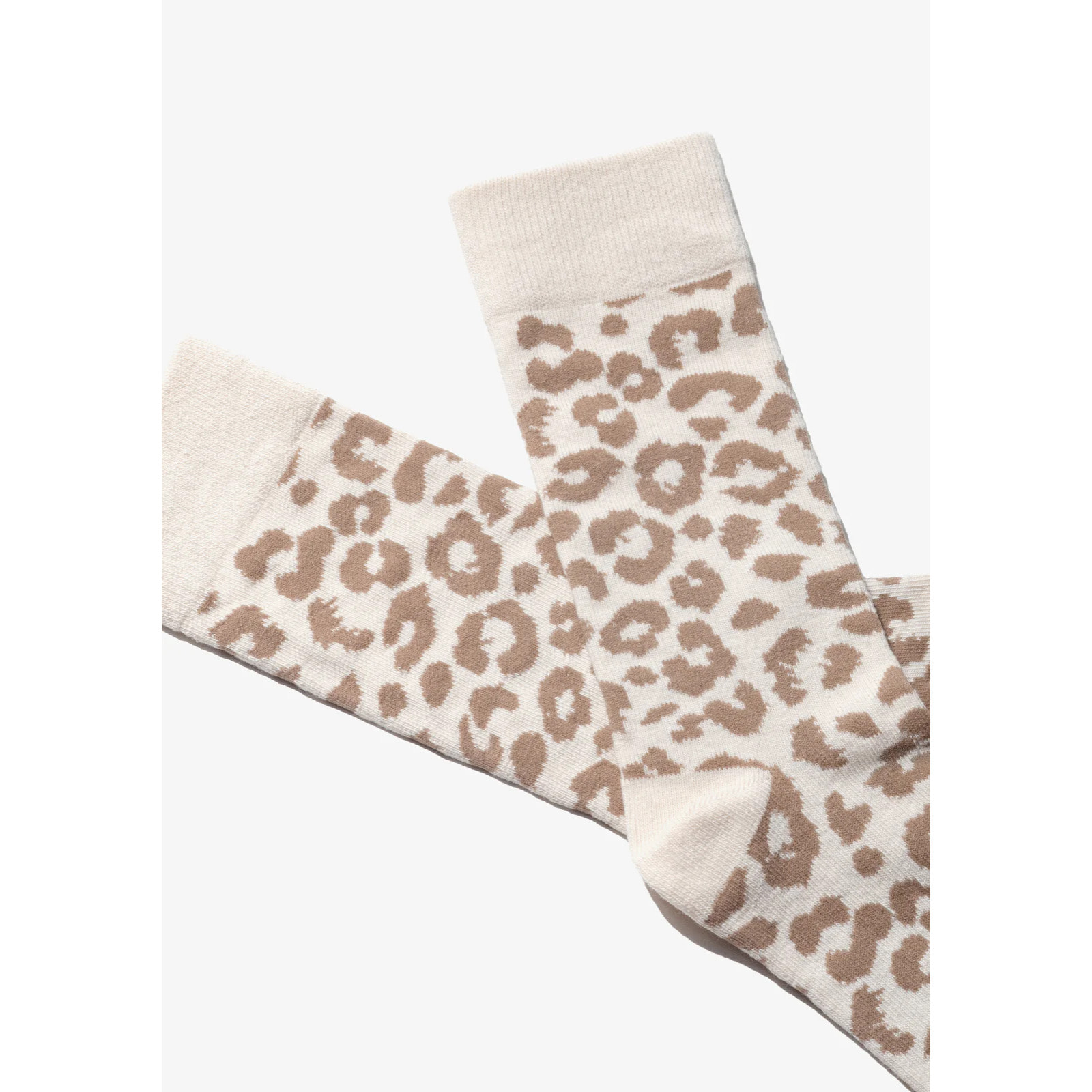 Calcetines Leopard Beige