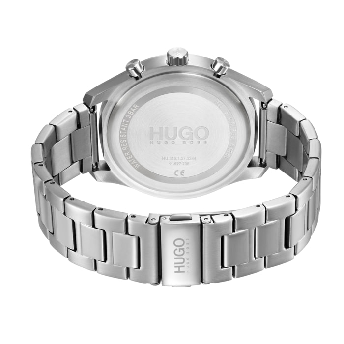 Reloj Hugo 1530163 Hombre Analogico Cuarzo con Correa de Acero inoxidable