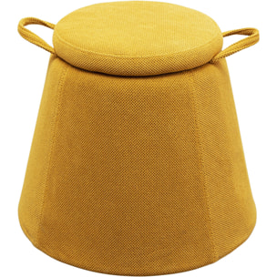 Tabouret Thimble jaune Kare Design