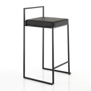 Tomasucci Tabouret DODO NOIR HOME Noir