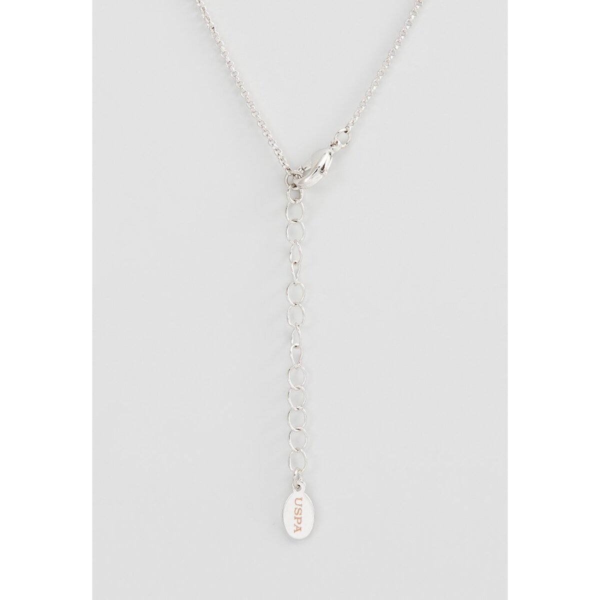 Collana U.S. Polo Assn. In metallo placcato rodio