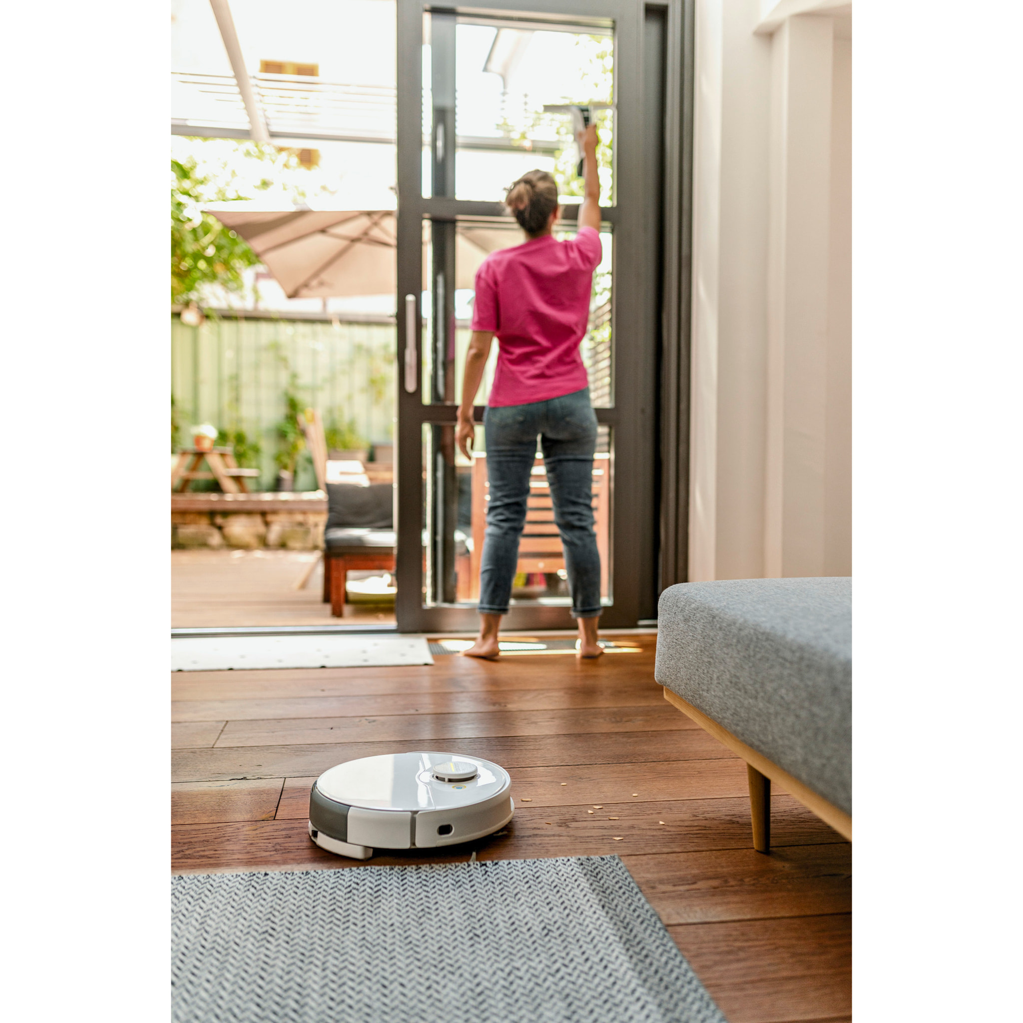 Aspirateur robot Karcher RCV 5 Comfort connecté avec station de vidange - Lidar - 5000 Pa