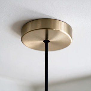 Suspension en matière naturelle et métal 91 cm - Maho