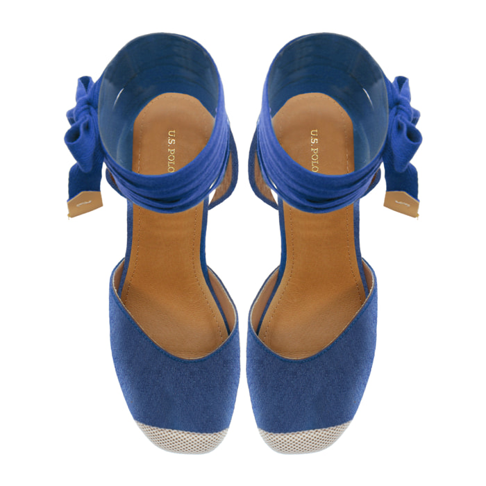 U.S. Polo Assn. - Sandali STEFY001W/5T3 in tessuto per donna