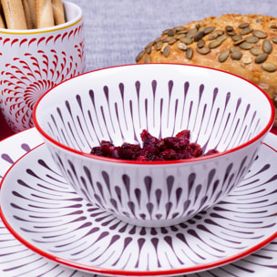 Lot de 6 bols médiums, KYOTO