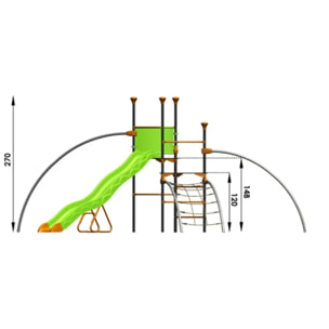 Structure de jeux Trigano - EVO COSTO - 10 enfants