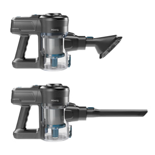 Aspirador Vertical sin Cable 2 en 1 UP610 H.Koenig, 40 min de autonomia, 150W