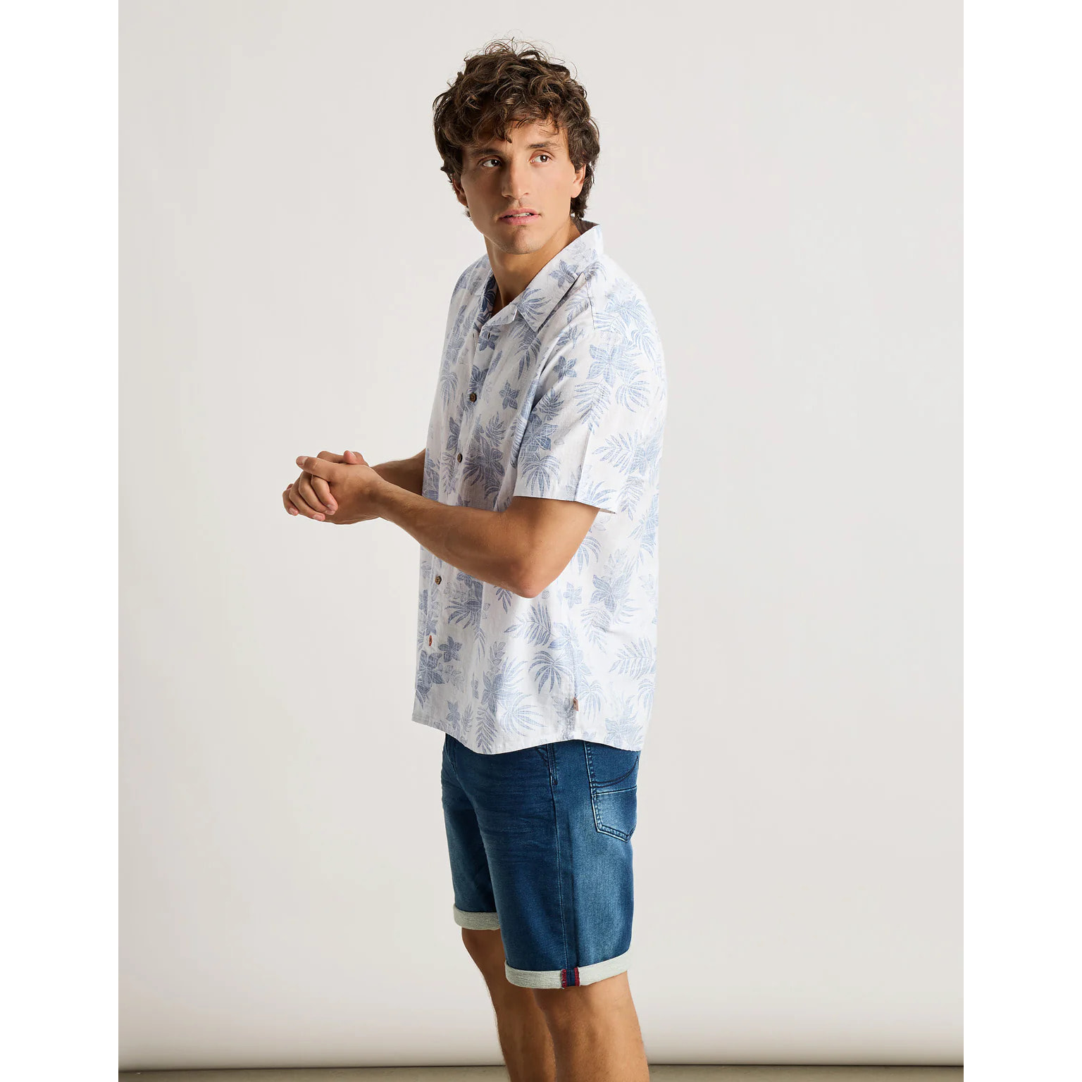 Camisa Manga Corta Blanco - Bluez