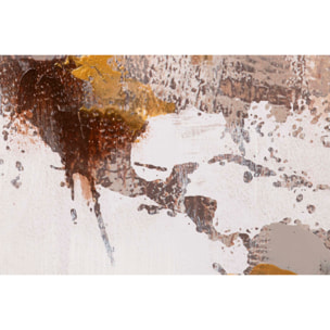 Cuadro Mapa Mundi Con Marco 120x3x80 Cm