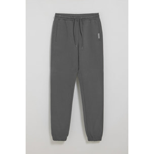Pantalón jogger gris asfalto con detalles Polo Club