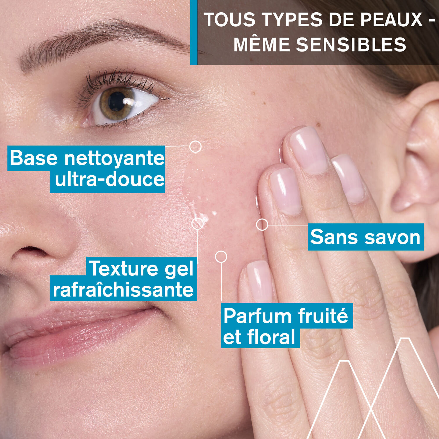 Gelée Fraîche Démaquillante - Nettoie et Purifie 150 ml